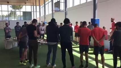 Pelayo Novo manda un mensaje de apoyo a sus compañeros del Albacete