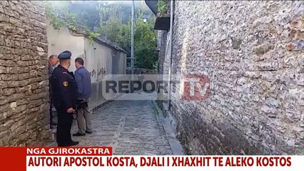 Report TV - Vrasja në Gjirokastër,pasi s’plasi granata,autori mori automatikun