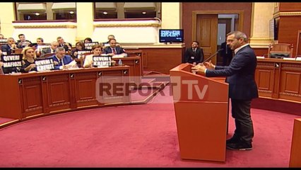 Report TV - Kuvendi kundër arrestimit të Tahirit: Të hetohet i lirë