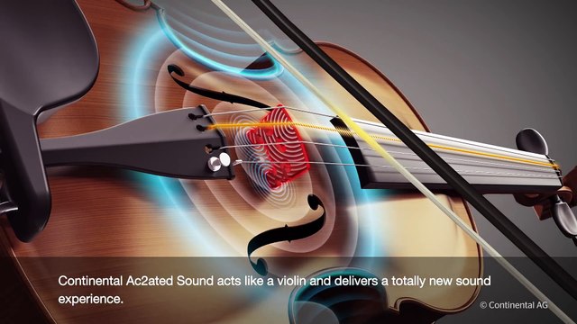 High End Car Hi-Fi without speakers with Ac2ated by Continental (1080p)