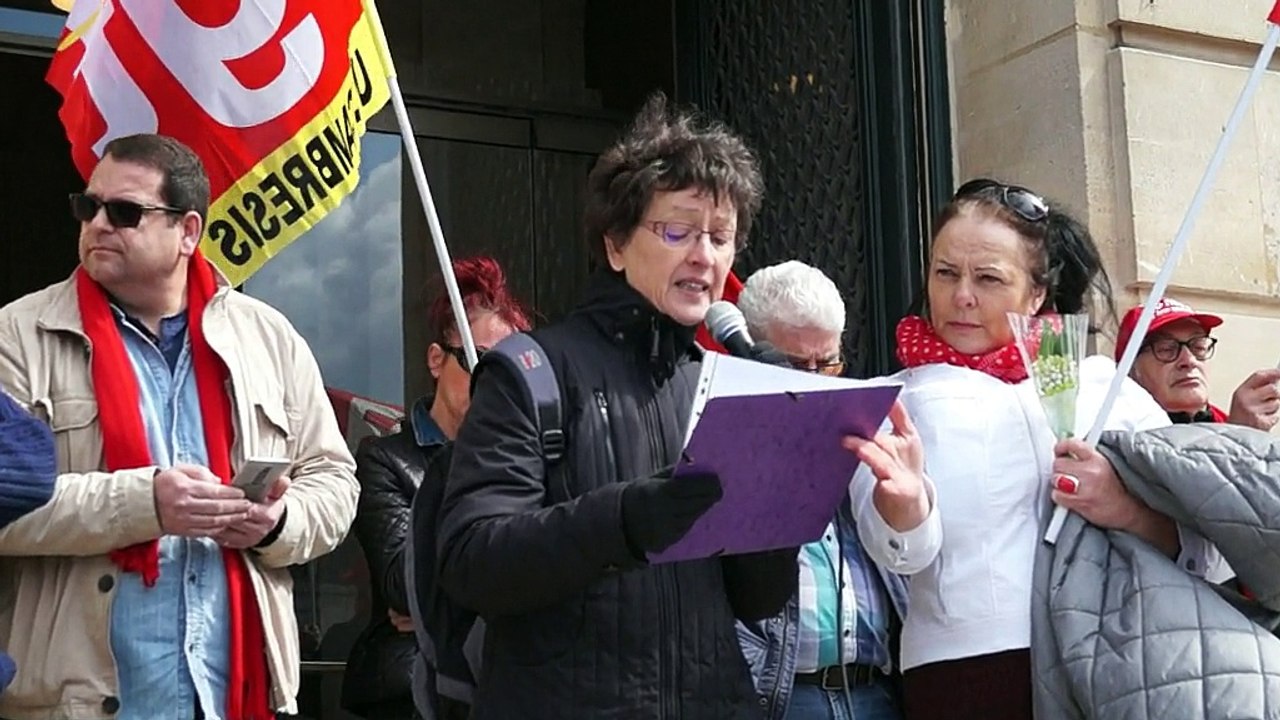 Cambrai-1er mai solidaire avec les stocks américains