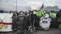Disturbios y desunión de los sindicatos marcan el Primero de Mayo en Francia