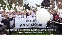 Angélique: une marche blanche rassemble 3.300 personnes