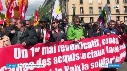 1er-Mai : pas d'unité syndicale dans les cortèges