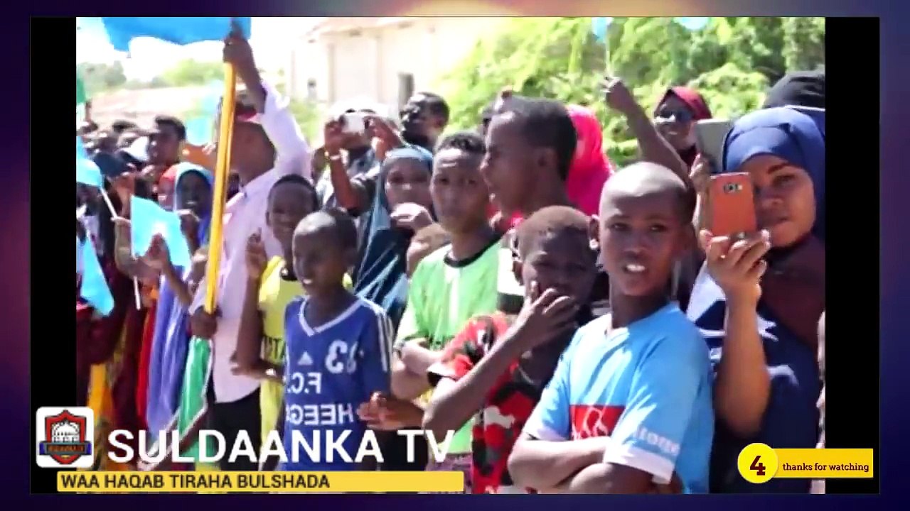 mudo 30 sano kadib oo muqisho laku soo dhaweeyey kooxda qaranka somaliya oo farxad ka muuqato