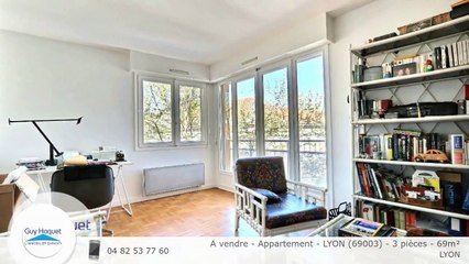 A vendre - Appartement - LYON (69003) - 3 pièces - 69m²