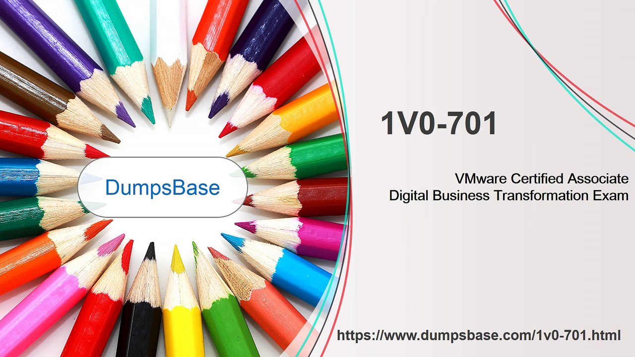 DumpsBase 1V0-701 VCA-DBT exam dumps questions