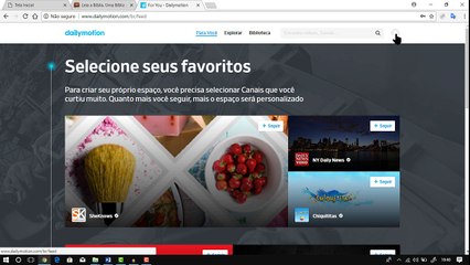Como criar um canal no DailyMotion | Parte 3