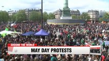 May Day protests in Paris turn violent