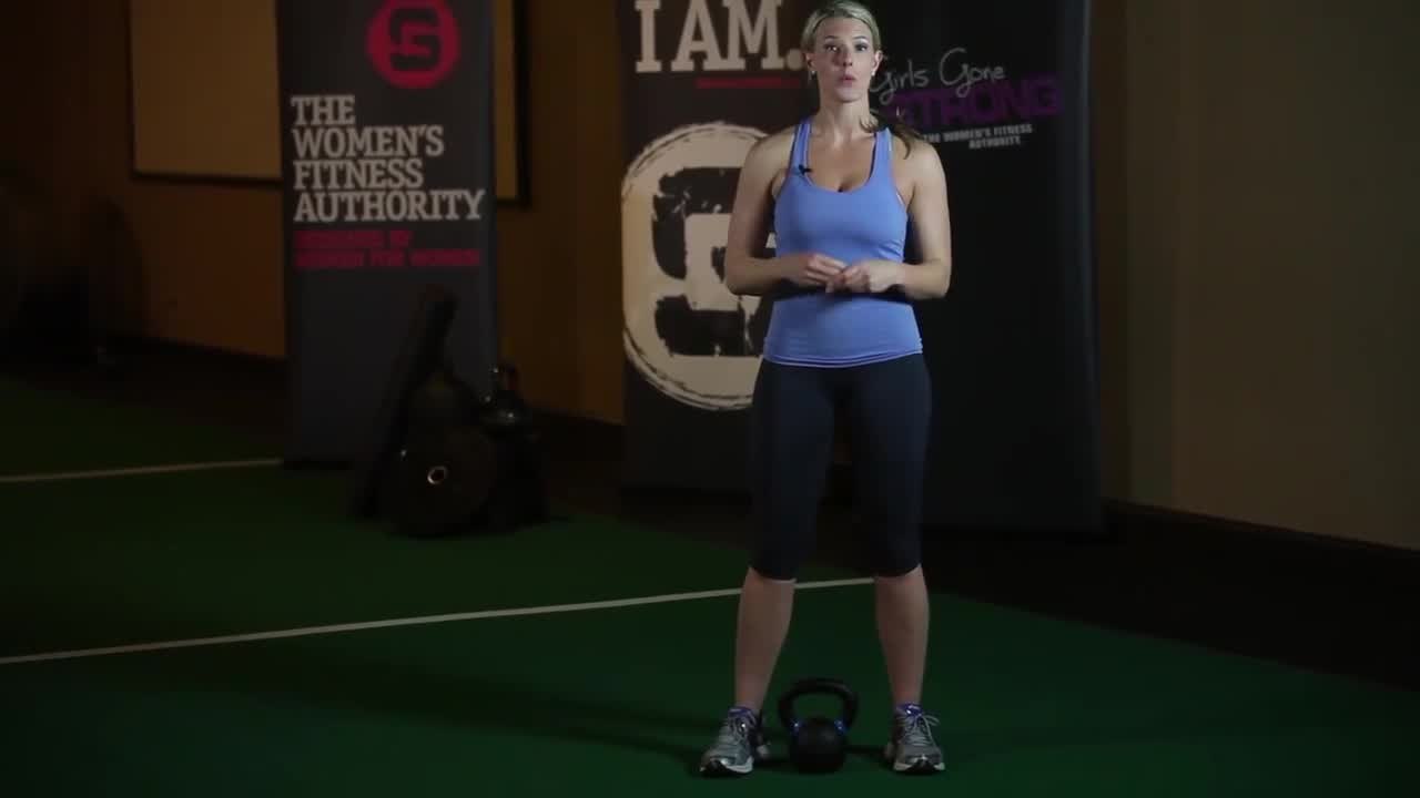 Offset Kettlebell Goblet Squat