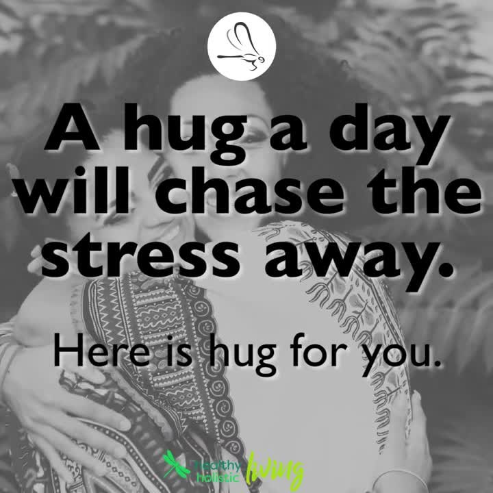 Hug the stress away...