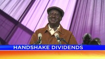Handshake dividends…Odinga announces end to economic boycott #TheBigQuestion w/ Hussein Mohamed