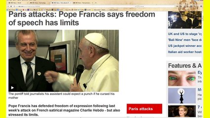 Pope Francis scores a knockout