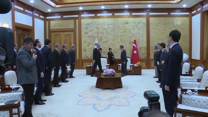 Cumhurbaşkanı Erdoğan, Güney Kore Cumhurbaşkanı Moon ile görüştü - SEUL