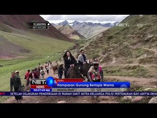 Wisata Unik, Hamparan Gunung Berlapis Warna -NET24