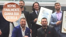 NSYNC recebe estrela na Calçada da Fama