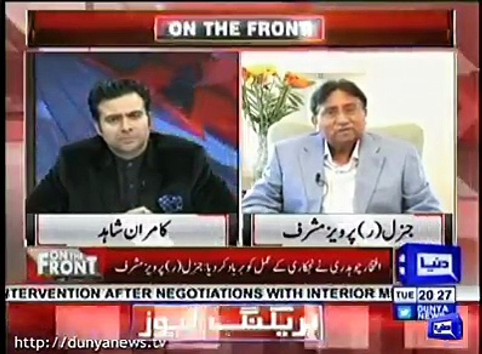 Pervaiz Musharraf Telling Real Story Behind Benazir Death