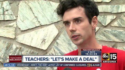 Red For Ed leaders say they'll go back to work Thursday if budget is passed