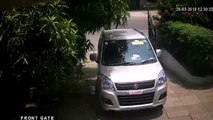 Car Moved Without Driver from porch...!!!!See what happened next...!!!!