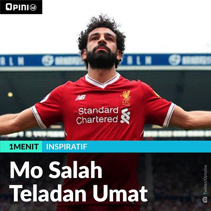 #1MENIT | Mo Salah Teladan Umat