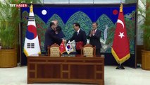 Türkiye ile Güney Kore arasında 4 anlaşma imzalandı