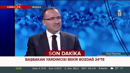 Bekir Bozdağ 24 TV'de