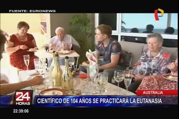 Científico australiano de 104 años viajará a Suiza para que le practiquen la eutanasia