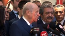 MHP Lideri Bahçeli:'İttifaklar hayırlı uğurlu olsun'