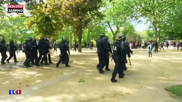 1er mai : violents affrontements et arrestations en marge de la manif (vidéo)