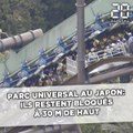 Parc Universal au Japon: Des passagers restent bloqués à 30 m de haut