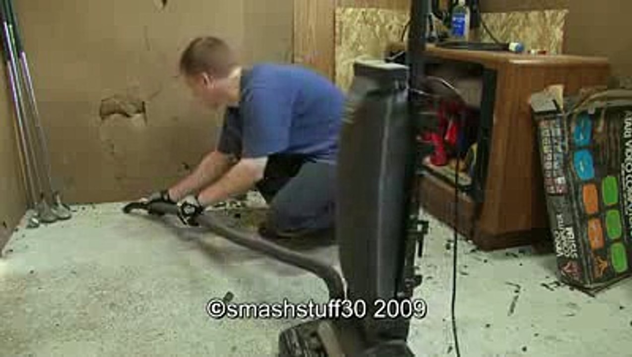Hoover Runabout Supreme vacuum test