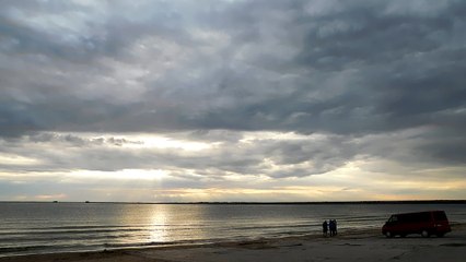 Вечер, море, май. Лиепая.