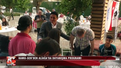 Kamu-Sen’den Aliağa’da Dayanışma Programı