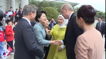 Cumhurbaşkanı Erdoğan'a Koreli Çocuklardan Sevgi Gösterisi