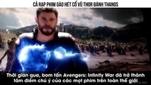 Fan nước ngoài lén quay lại cảnh Thor đòi đánh Thanos: cả rạp phim gào hét cổ vũ khiên CĐM thích thú