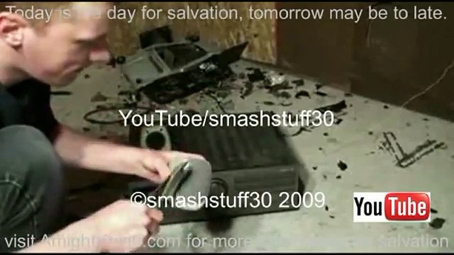 blow up Polk audio speakers