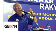 Opposition using Dr M to split Malay votes, says Najib
