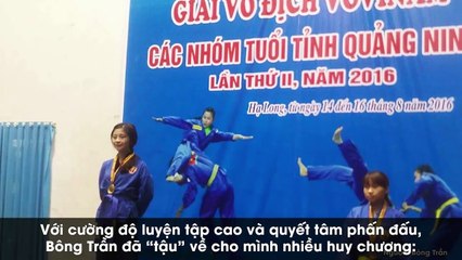 Bông Trần: Hot girl thích múa võ đánh côn vì thần tượng Lý Tiểu Long