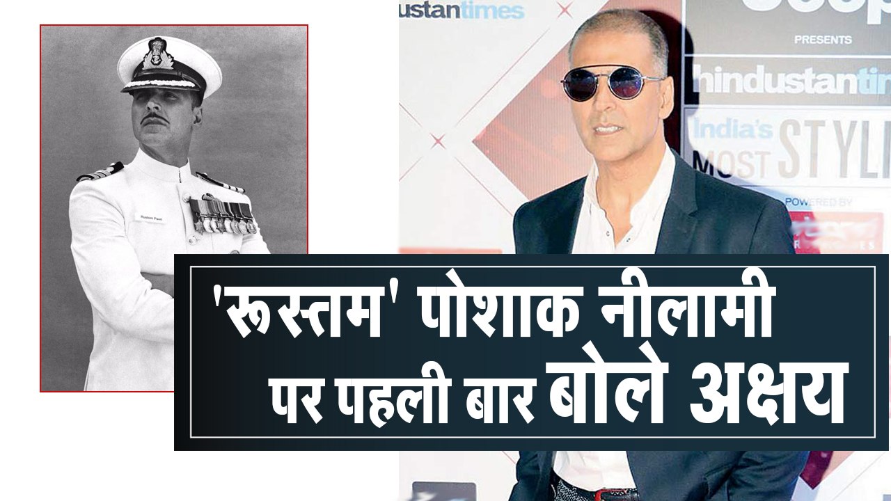 Akshay Kumar supports wife on ‘Rustom’ costume auction controversy, explains that for a “good cause”