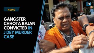 Gangster Chhota Rajan convicted in J Dey murder case