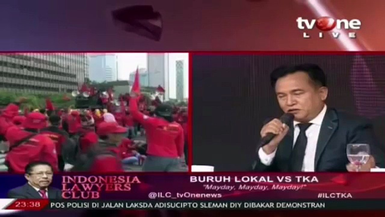 CLOSSING CERDAS YUSRIL, HATI HATI JANJI PRESIDEN BONEKA ASING ~ ILC 1 MEI 2018