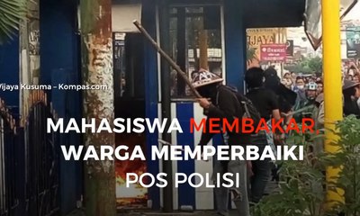 Mahasiswa yang Membakar, Warga yang Memperbaiki