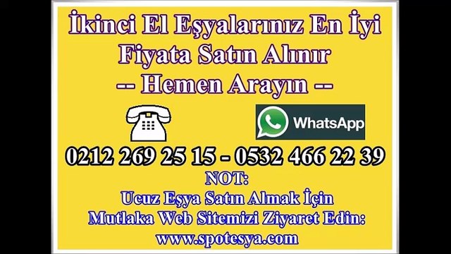 Kullanılmış eşya alım satım