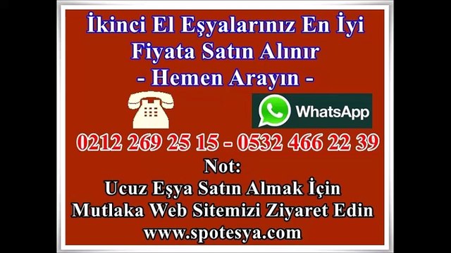 İkinci el beyaz eşya alım satım