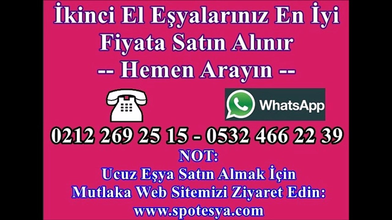 İkinci el eşya alım satımı