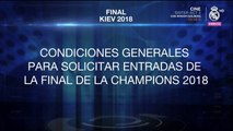 Cómo comprar una entrada para la final de la Champions League en Kiev