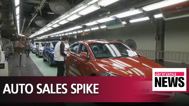 Combined sales of Korean cars home and abroad up for first time in 2018