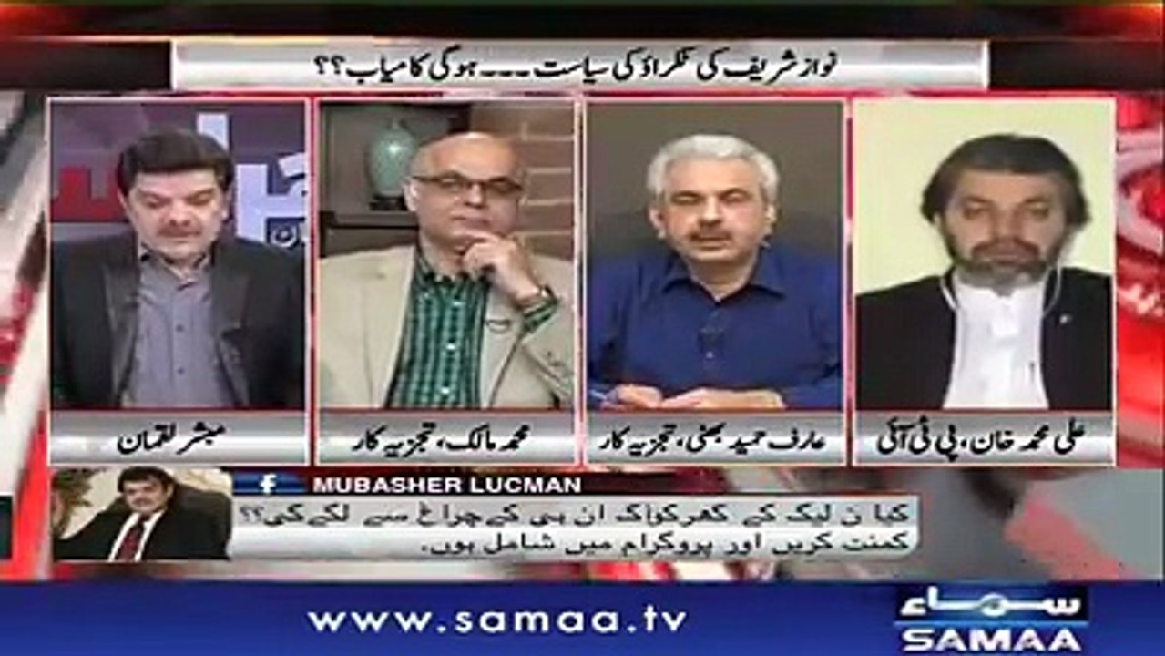 Mubashar Luqman Telling How Rana Sana Used Very Cheap Language Against Nawaz Sharif And Maryam
