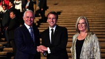 Le lapsus d'Emmanuel Macron qui a bien fait rire les Australiens