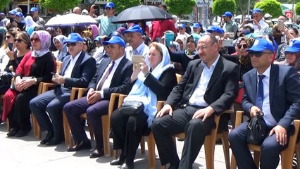 Hazreti Mevlana Karaman’dan temsili olarak Konya’ya uğurland